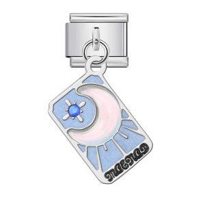 Wholesale 5pcs Italian Charm Bracelet 9mm DIY Splicing Tarot Series Stainless Steel Composable Bracelet