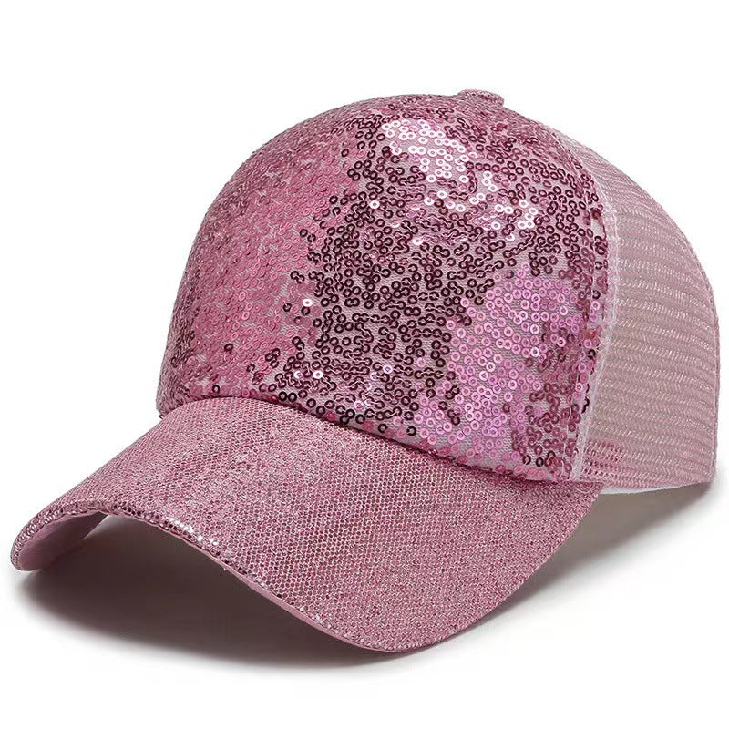 Wholesale Sequin Baseball Cap Summer Sun Hat ACC-HT-HaJie001