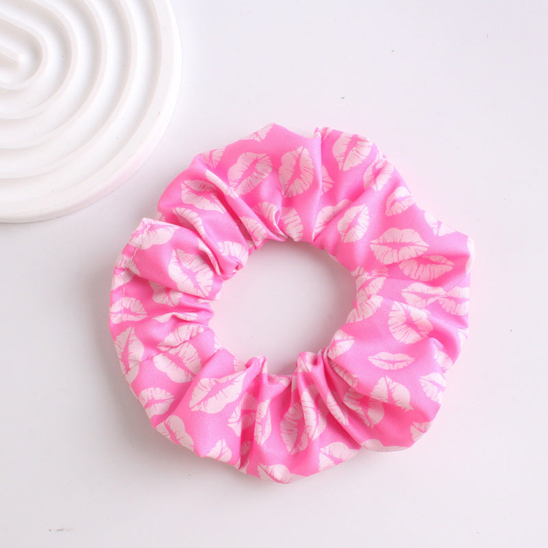 Wholesale Valentine's Day Heart Pattern Hair Tie