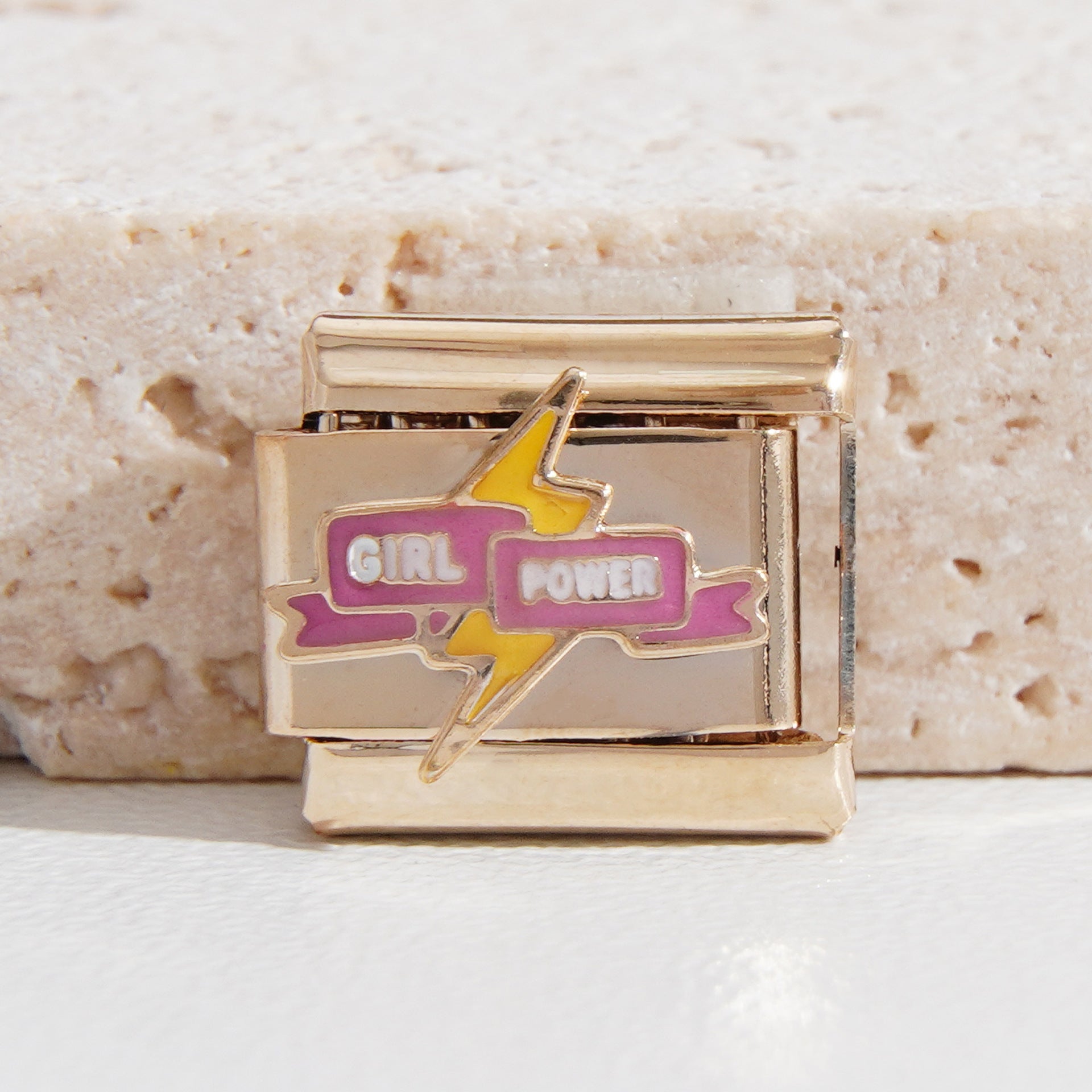 Wholesale Italian Charm Bracelet 9mm DIY Splicing Heart Smiley Face Stainless Steel Composable Bracelet