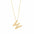 Wholesale Chubby Letter Pendant Clavicle Chain  Necklace