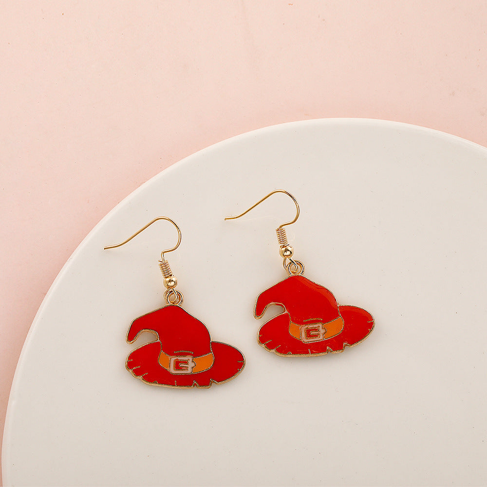 Wholesale  Halloween  earrings  popular Devil pumpkin bat festival earrings