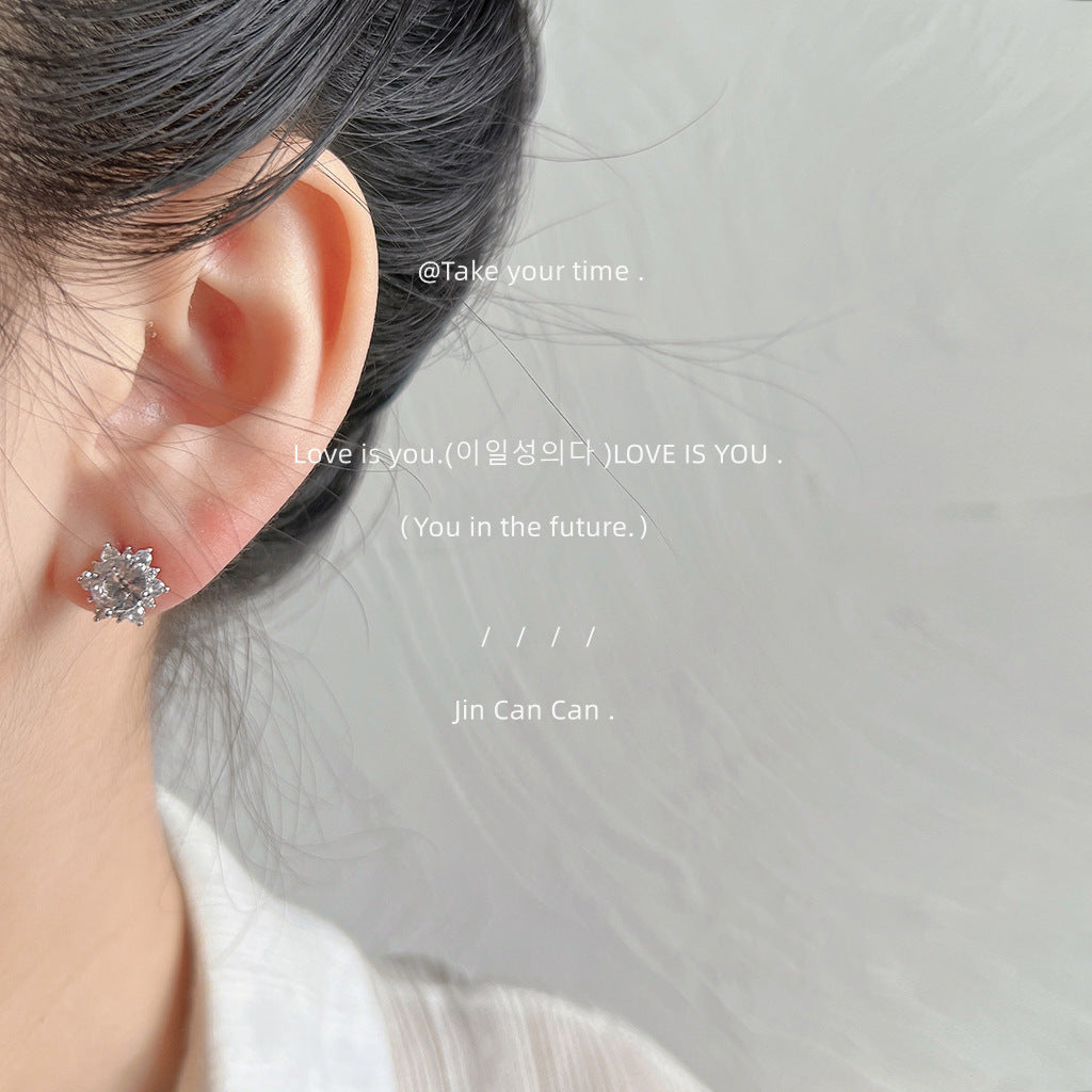 Wholesale micro-inlaid zircon  earrings