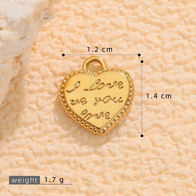 Wholesale heart-shaped pendant