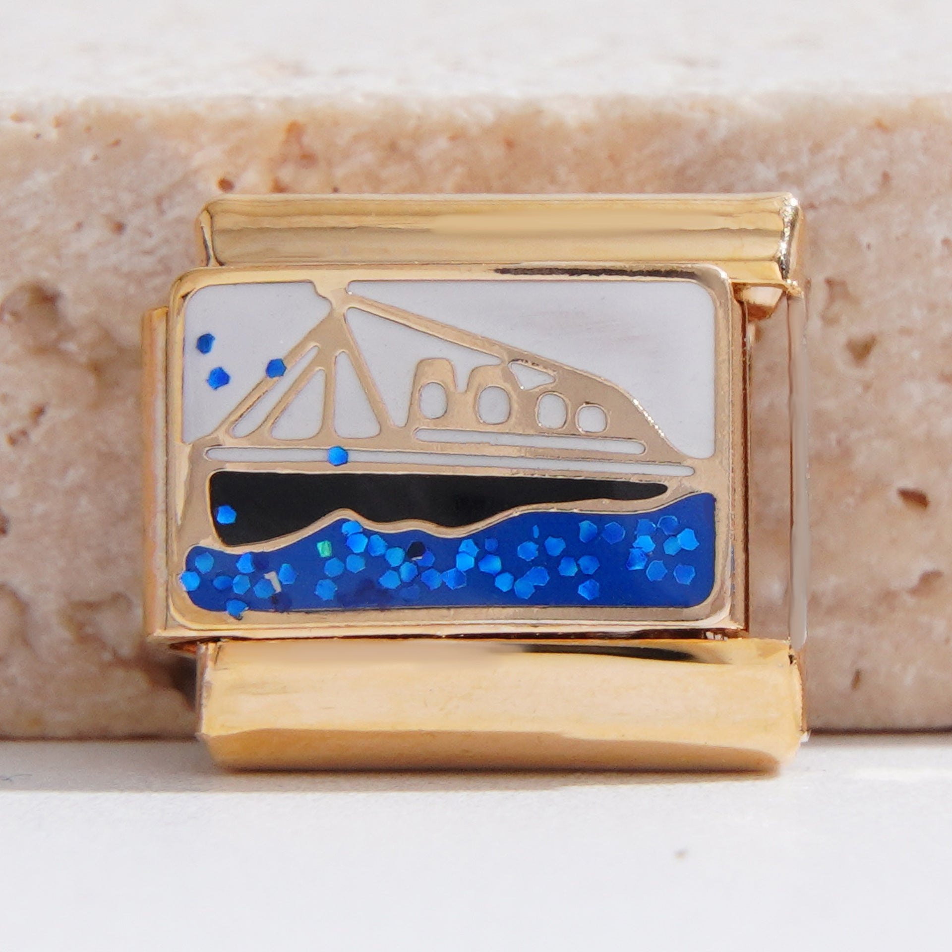 Wholesale Italian Charm Bracelet 9mm DIY Splicing Halloween Series Stainless Steel Composable Bracelet