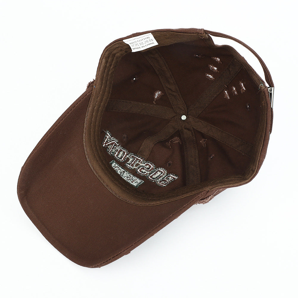 Wholesale Embroidery Cotton Baseball Cap ACC-HT-RongZhao024