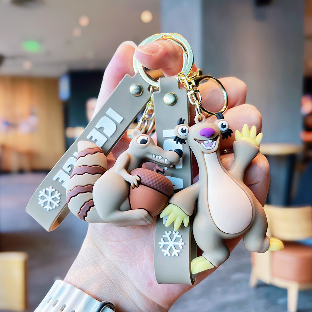 Wholesale Cartoon PVC Soft Keychains ACCVIP-KC-ErLu009