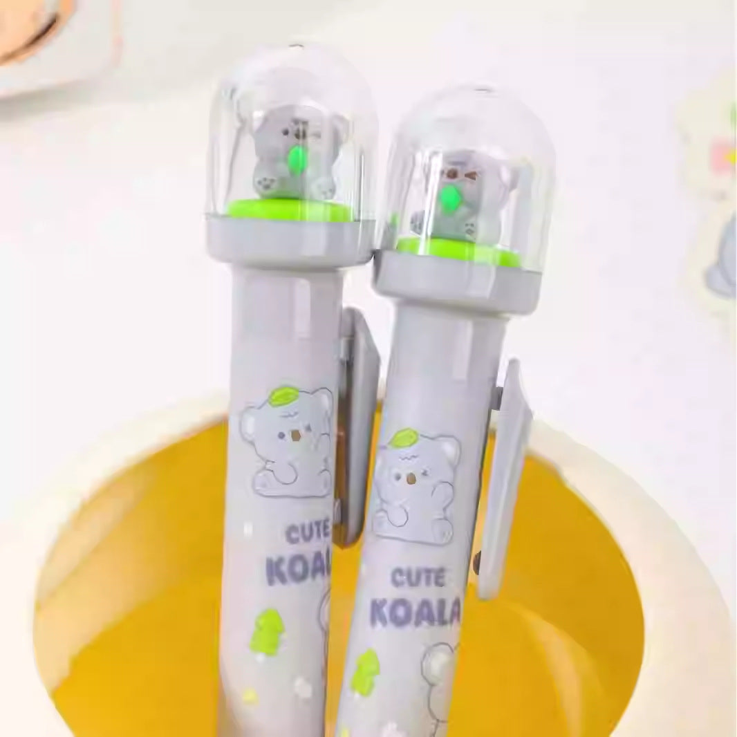 Wholesale super cute landscape pen dream pony shape gel pen ballpoint pen