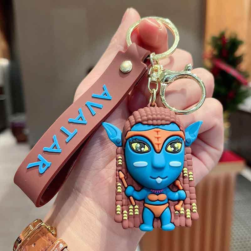 Wholesale Cartoon 3D Glue Doll Keychains ACC-KC-SJ003