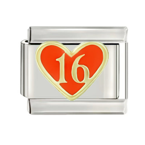 Wholesale talian Charm Starter Bracelets DIY square Single Section Creative Stainless Steel Composable Bracelet