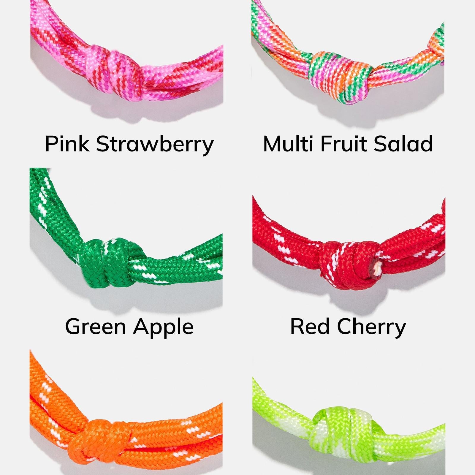 Wholesale Colorful Braided Rope Bracelet Colorful Beaded Love Pendant Buckle Bracelet