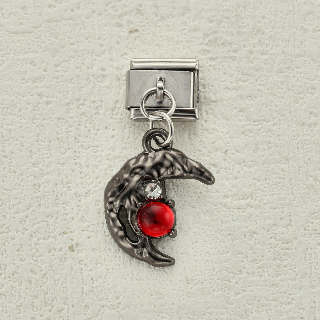 Wholesale Dark Style  Series Pendant Stainless Steel DIY Bracelet Accessories for Craft Supply and Gift