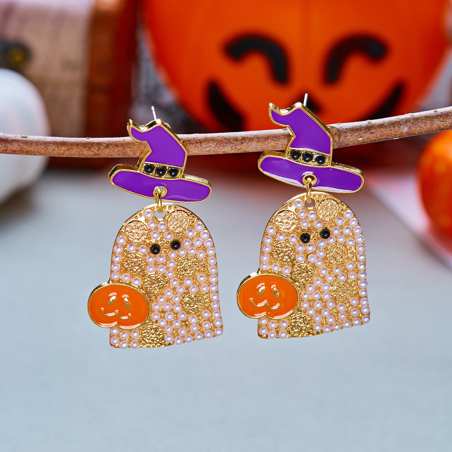 Wholesale Alloy  Ghost Earrings Fashion Accessory Gift Boutique Resale