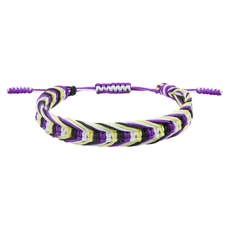 Wholesale Bohemian Style Colorful Woven Bracelets