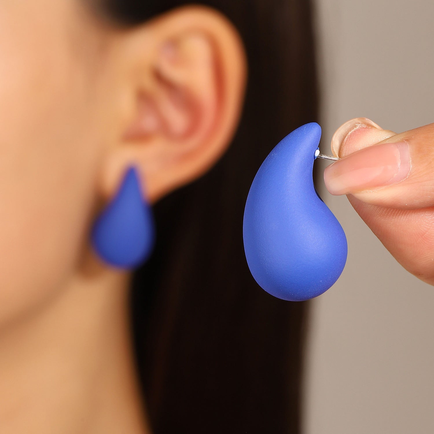 Wholesale Vintage Comma Teardrop Punk Style Earrings ACC-ES-MY015