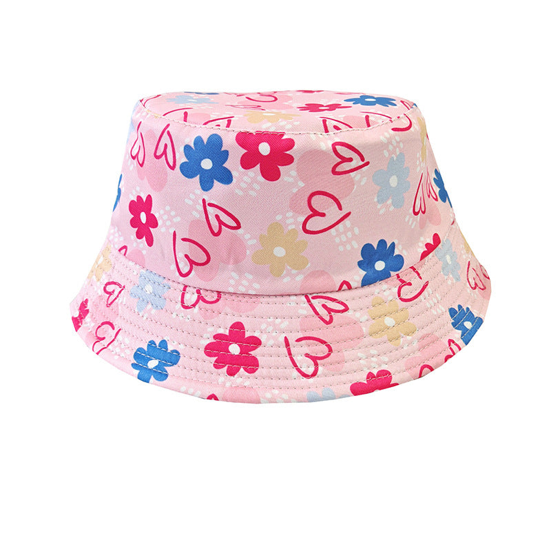 Wholesale Happy Birthday Printed Bucket Hat for Outdoor Sun Protection Fashion Accessory