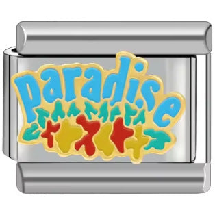 Wholesale Italian Charm Bracelet 9mm DIY  Starry Sky Blue  Creative Stainless Steel Composable Bracelet