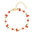 Wholesale retro painted red cherry necklace bracelet