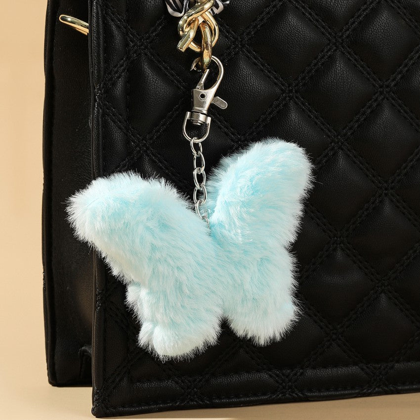Wholesale Plush Butterfly Keychains ACC-KC-RongRui001