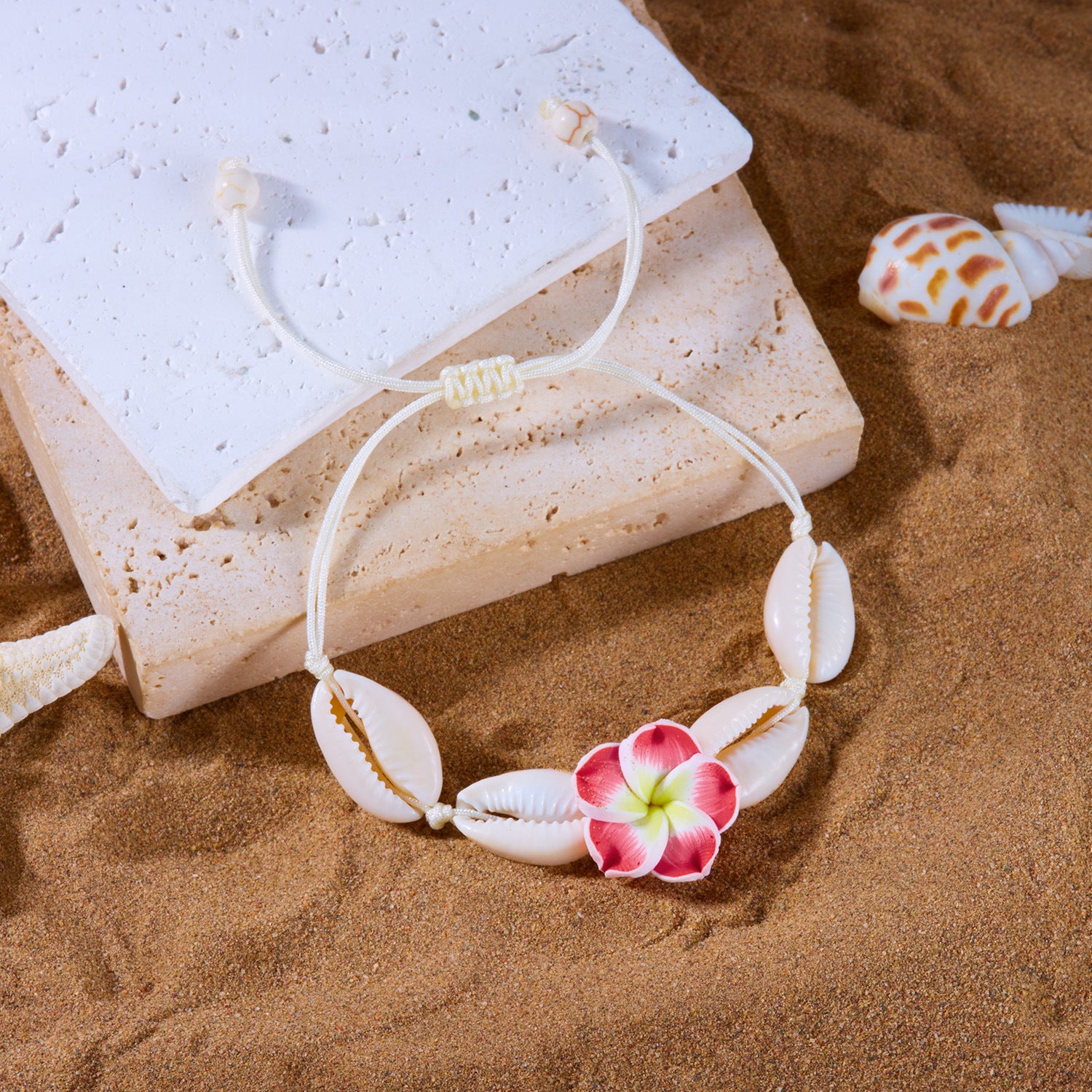 Wholesale soft pottery flower bracelet