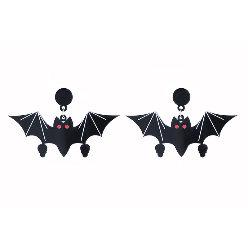 Wholesale  Night Party Horror Acrylic Halloween Earrings