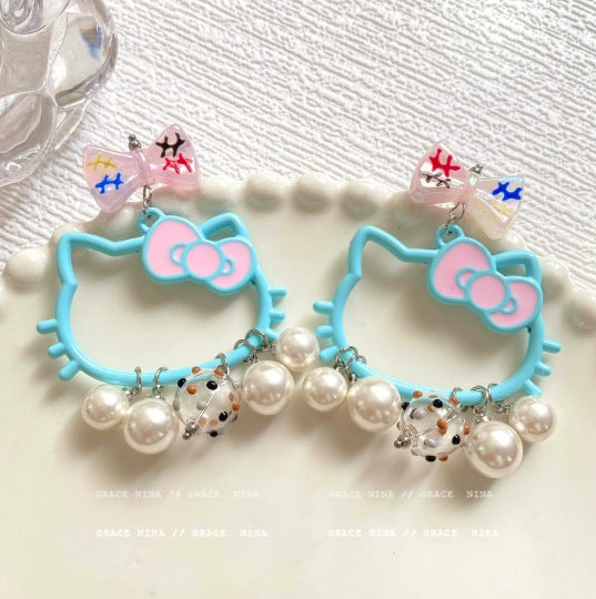 Wholesale Electroplated Alloy Cute Animal Earrings - Fashion Jewelry Accessory for Gift or Resale