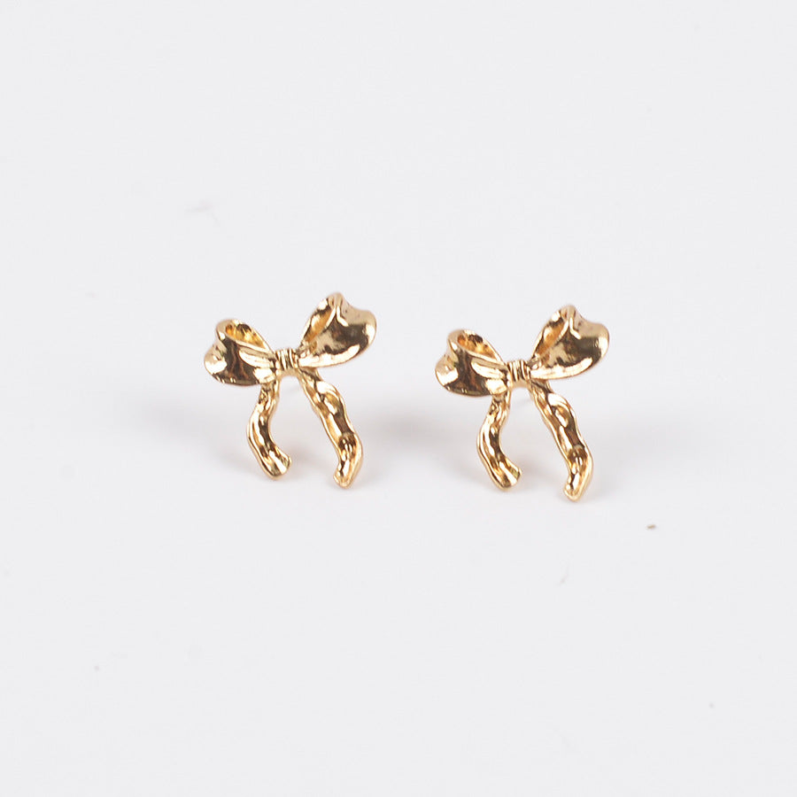 Wholesale Bow earrings all-match earrings