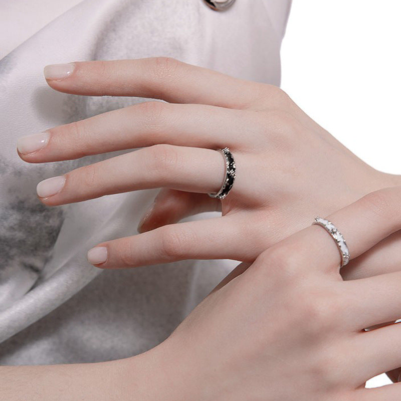 Wholesale  Exquisite Stacked Distinctive Open Finger Ring
