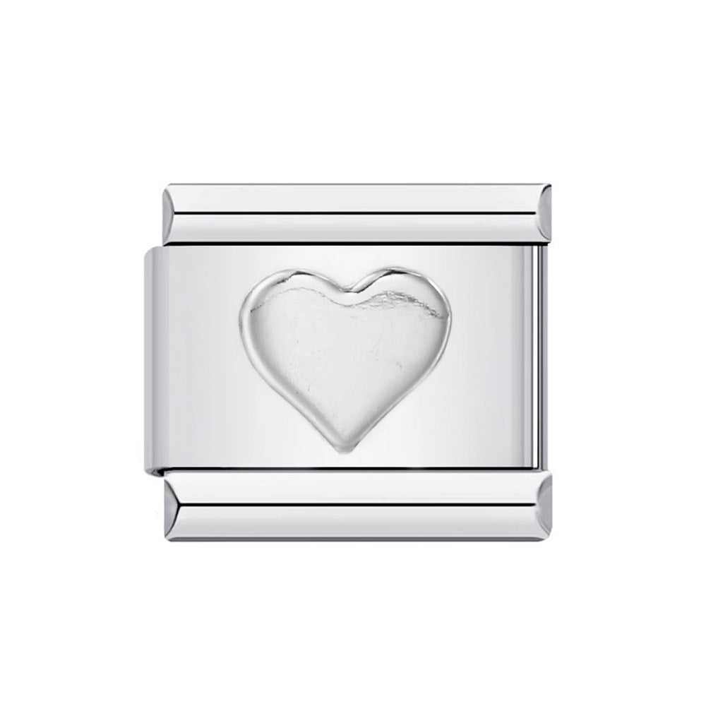 Wholesale Italian Charm Bracelet 9mm DIY Splicing Removable Stainless Steel Composable Bracelet ACC-BT-QiYing005