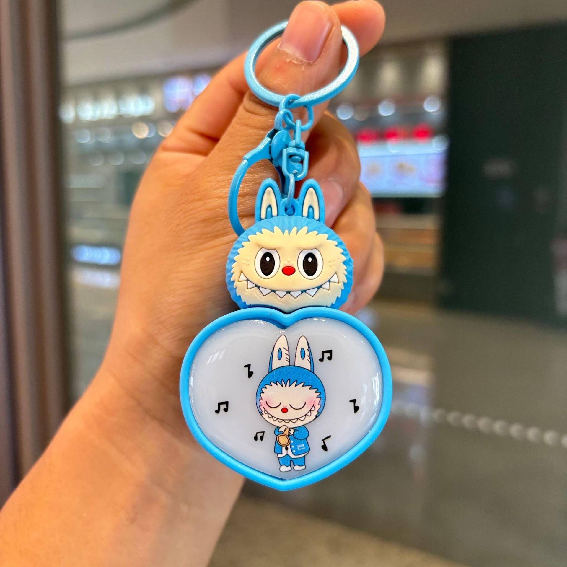 Wholesale Love Cartoon Doll Night Light Keychain ACCVIP-KC-ZeCi003