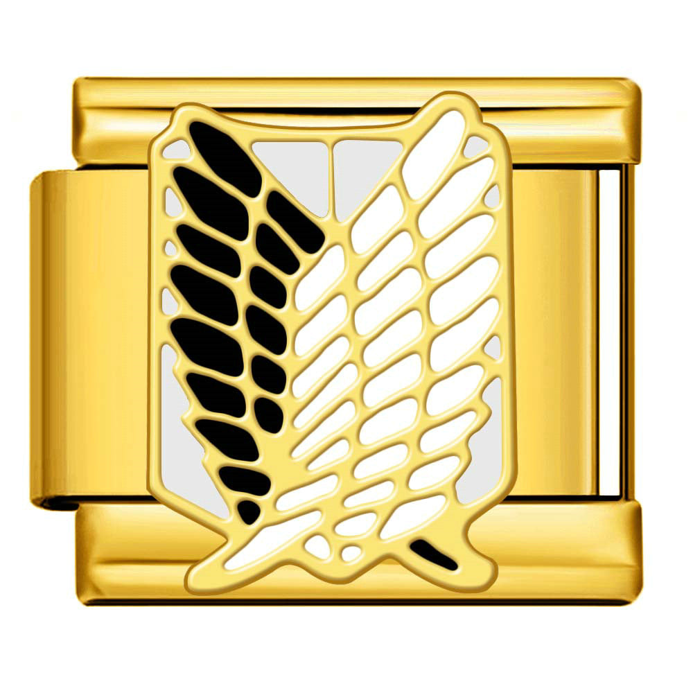 Wholesale 9mm Italian Charm Starter Bracelets DIY Prohibition Sign Stainless Steel Composable Bracelet