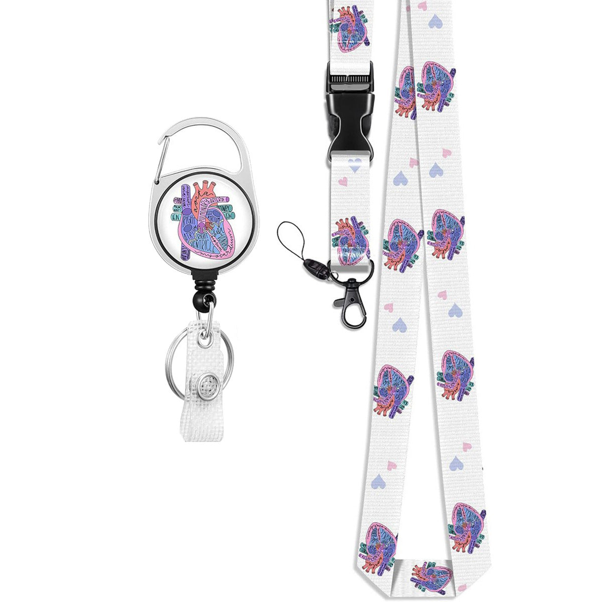 Wholesale  Medical Heart Care Badge Reels
