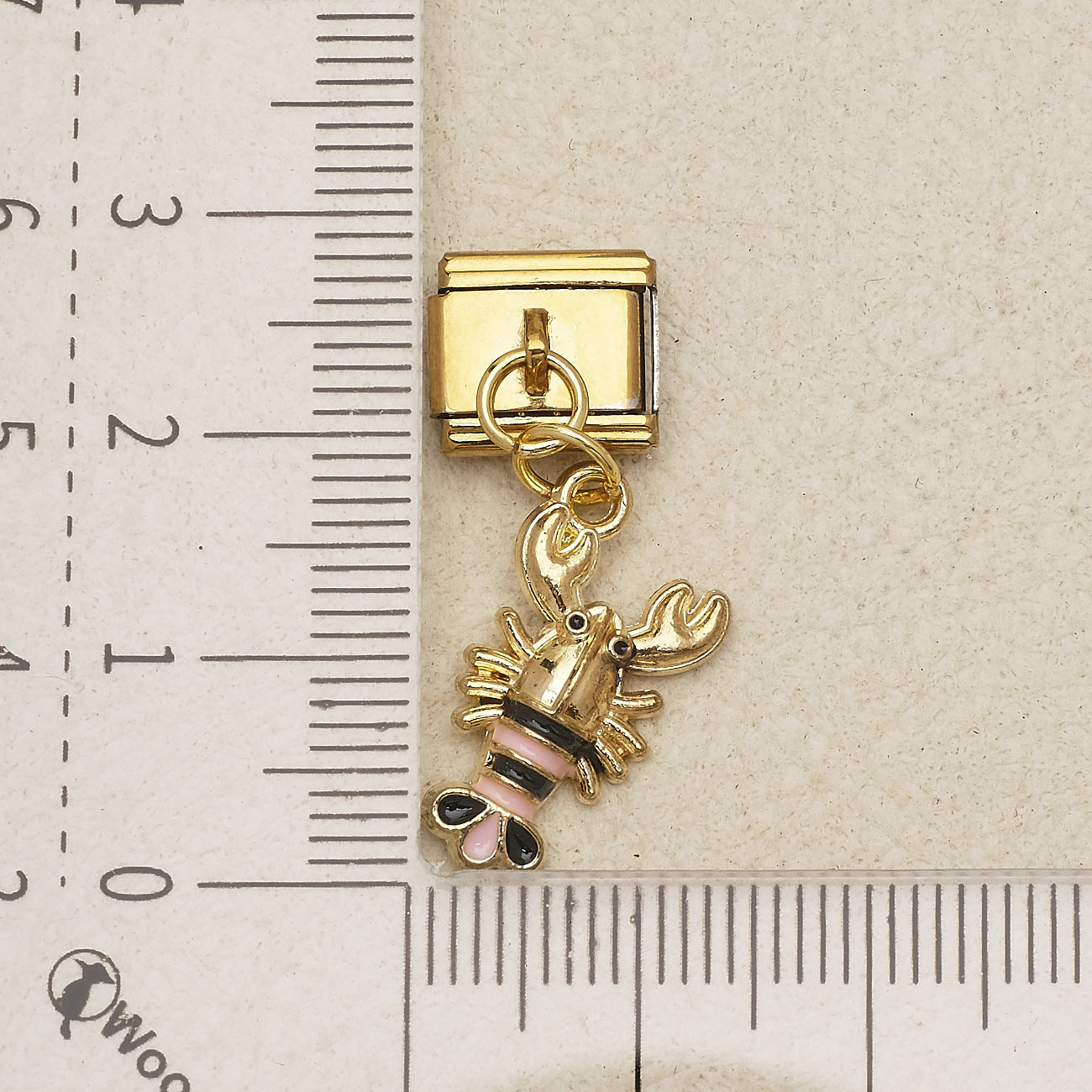Wholesale Electroplated Stainless Steel Crab Lobster Sneaker Pendant Novelty Charm Gift Boutique Resale