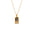 Wholesale  Rectangular Drop Oil and Diamond Tarot Pendant Necklace