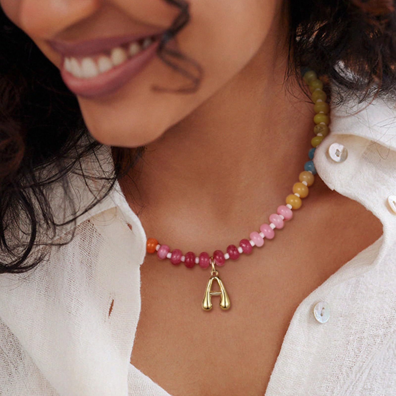 Wholesale  Colorful Abacus Beads Collar Necklace