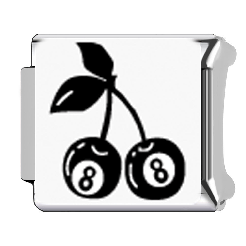 Wholesale Italian Charm Bracelet 9mm DIY Splicing Billiard Ball Stainless Steel Composable Bracelet