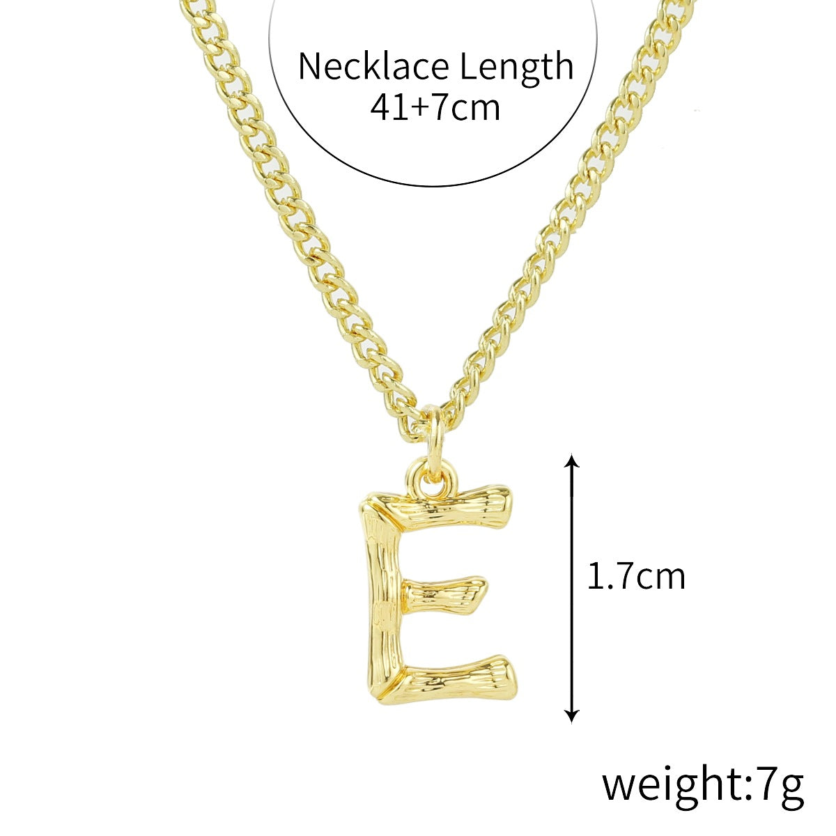 Wholesale  Love Letter Necklace 26 English  Zinc Alloy Necklaces