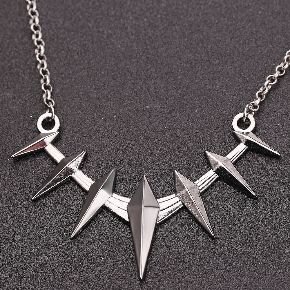 Wholesale Fashion Seven Spike Necklace