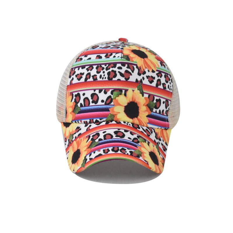 Wholesale Aztec Sunflower Leopard Print Baseball Cap Hat ACC-HT-ErXu002
