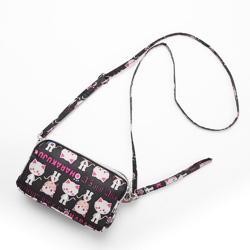 Wholesale Mobile Phone Mini Canvas Bag Wallet