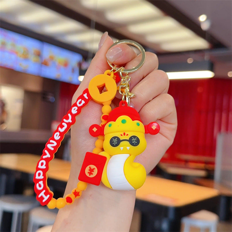 Wholesale Cartoon cute silicone keychain