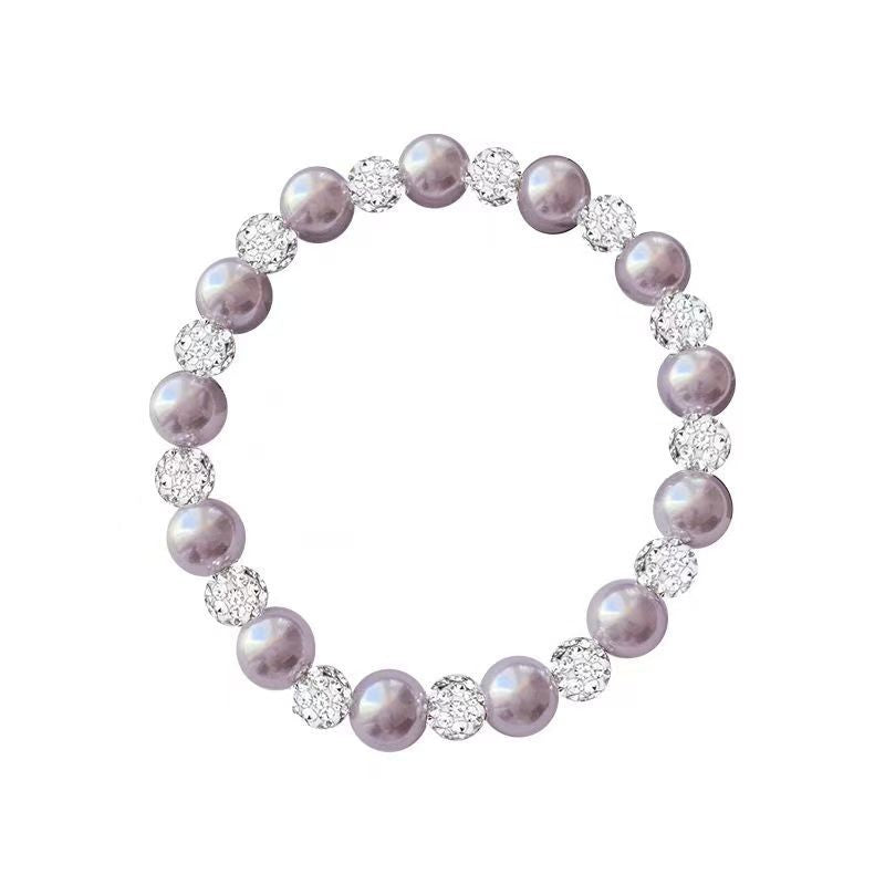 Wholesale Elegant Pearl Necklace For Women Copper Zircon Pendant Chic Collarbone Jewelry Boutique Resale Gift