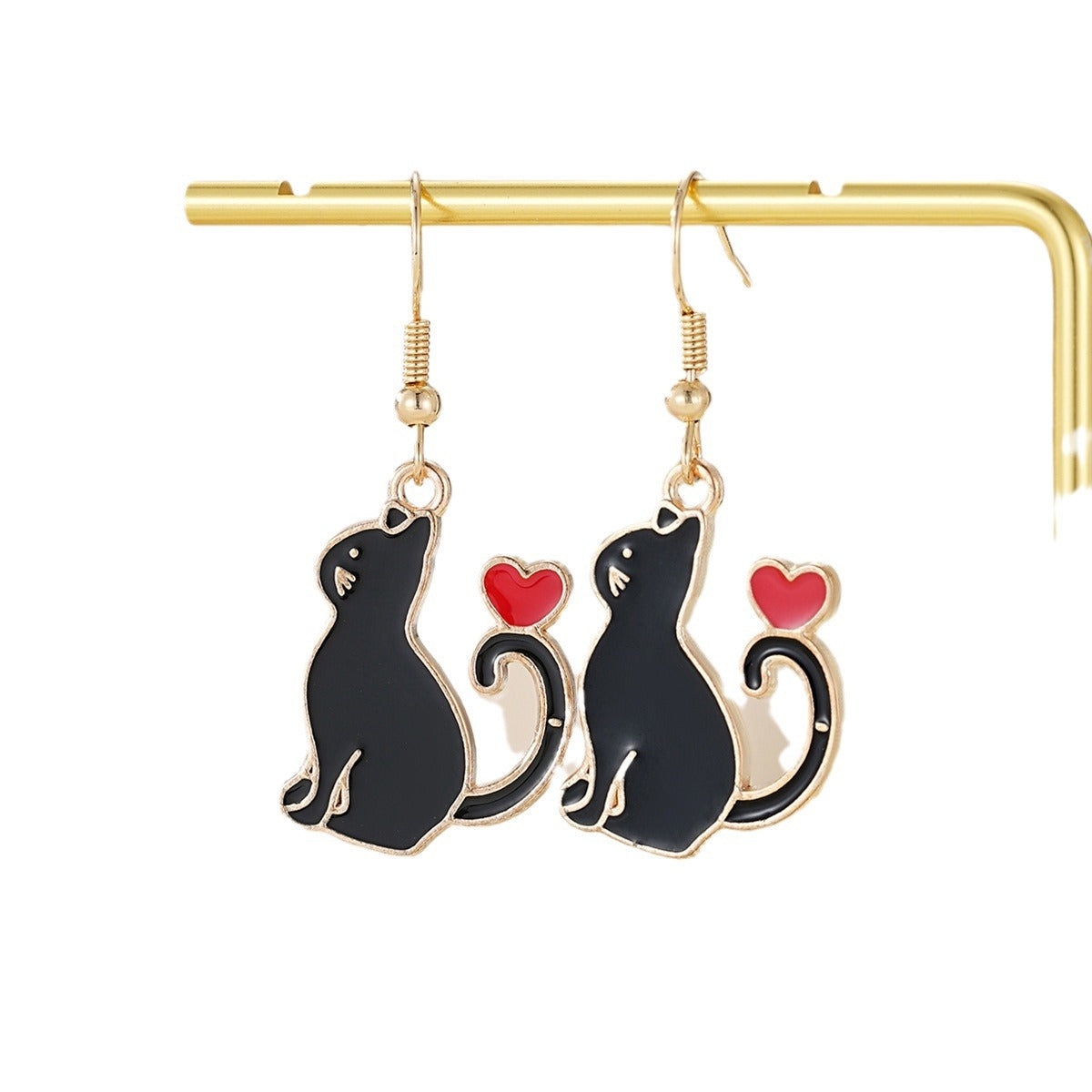 Wholesale cartoon frog rabbit cat puppy cute earrings