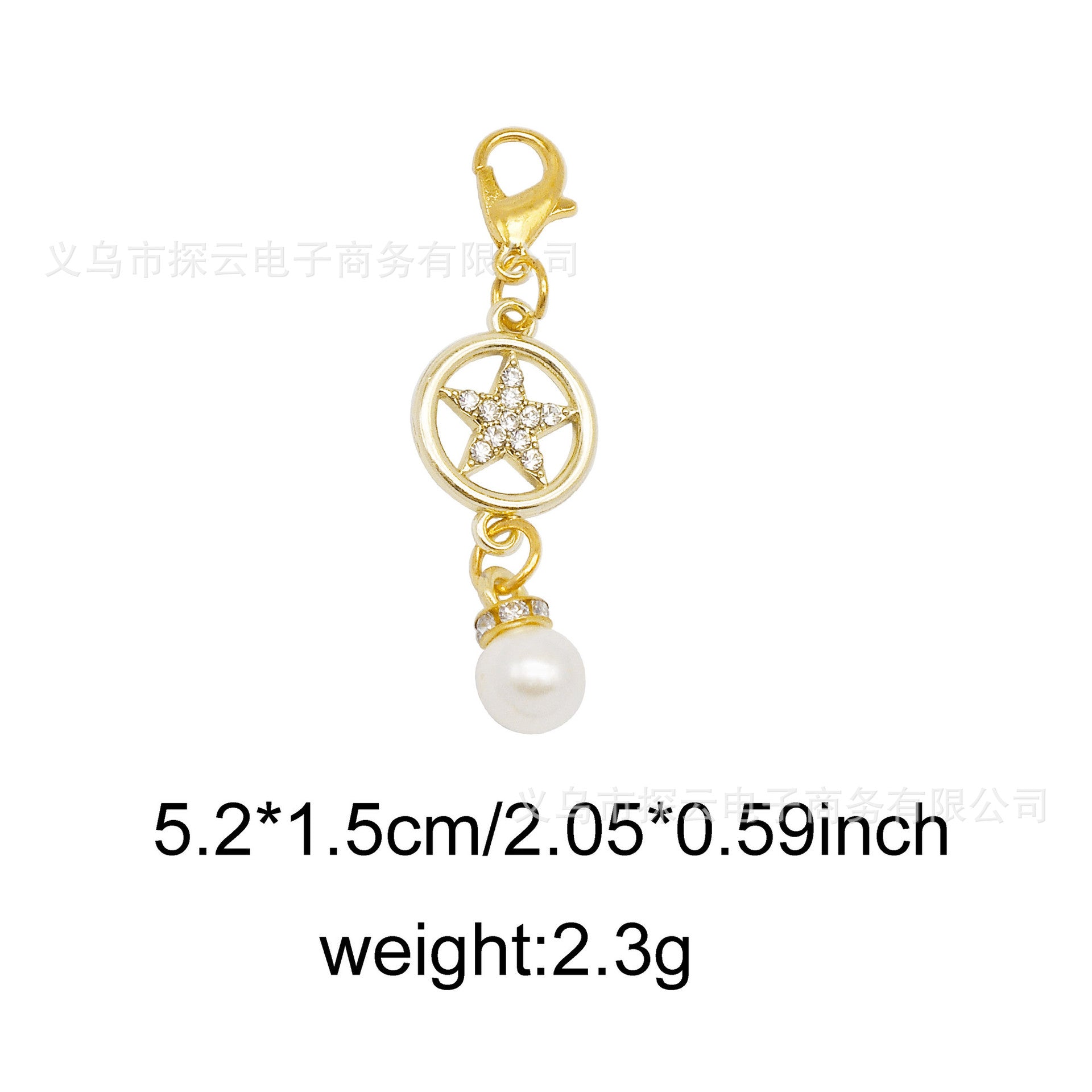 Wholesale Bowknot Heart-Shaped Zircon Diamond   Charms