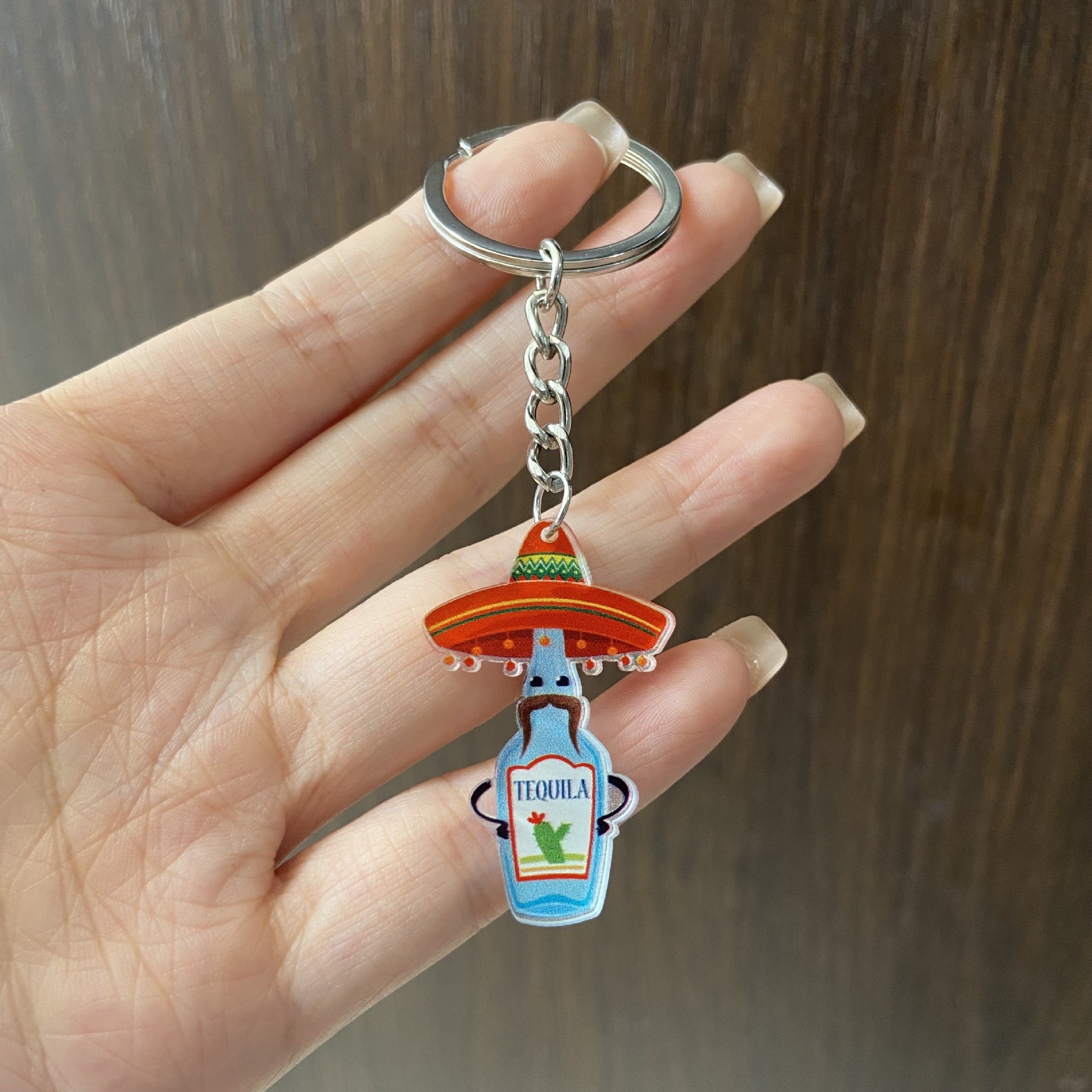 Wholesale Mexican Carnival unique and exaggerated keychain accessories