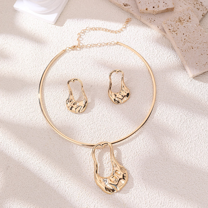 Wholesale Zinc Alloy Metal Necklaces Jewelry Set
