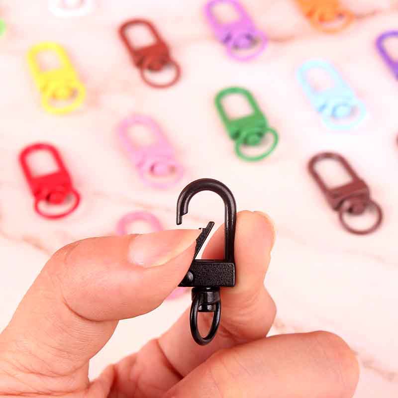 Wholesale DIY Metal Paint Color Keychain Accessories