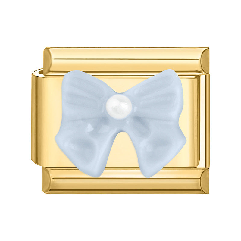 Wholesale Italian Charm Bracelet 9mm DIY Splicing Cute Creative Stainless Steel Composable Bracelet