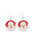 Wholesale Christmas Party Cute Snowman Christmas Tree Cartoon Wooden Earrings