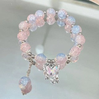 Wholesale Imitation Cat Eye Purple Lucky Bracelet Trendy Fashion Accessory